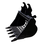 bucketex 30in rib grid bucket 10 12k class 3in holes02 900x