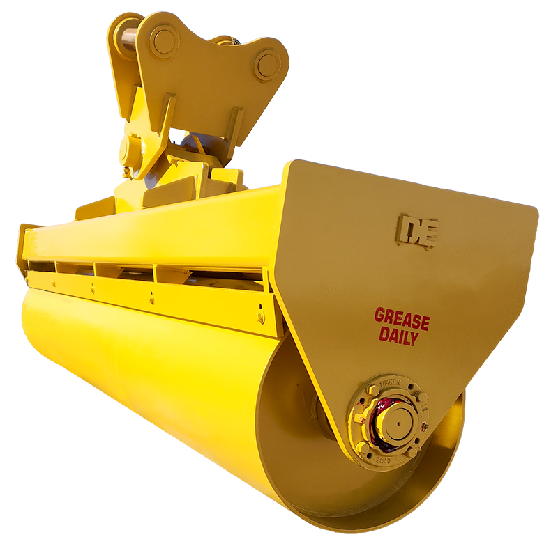 Custom Excavator Roller 10ftX24in 01 800px