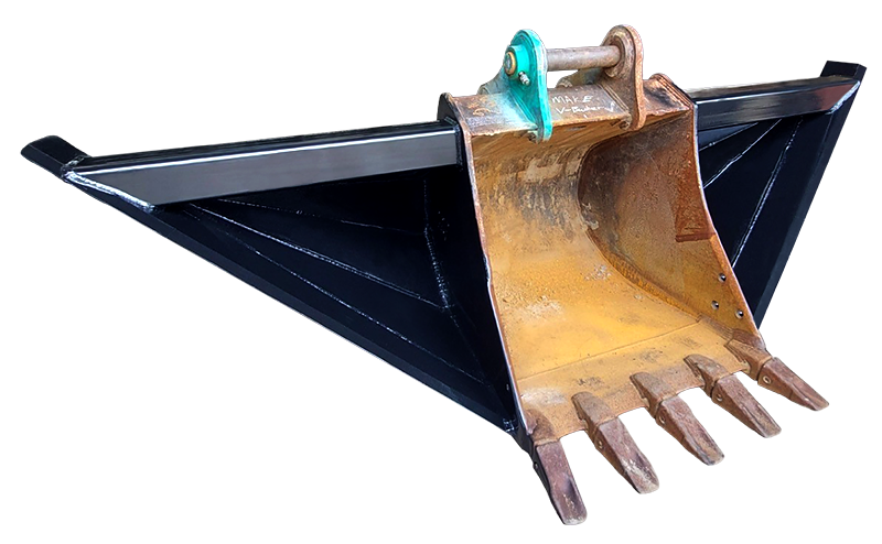 Custom Excavator V Bucket Conversion 01 800px